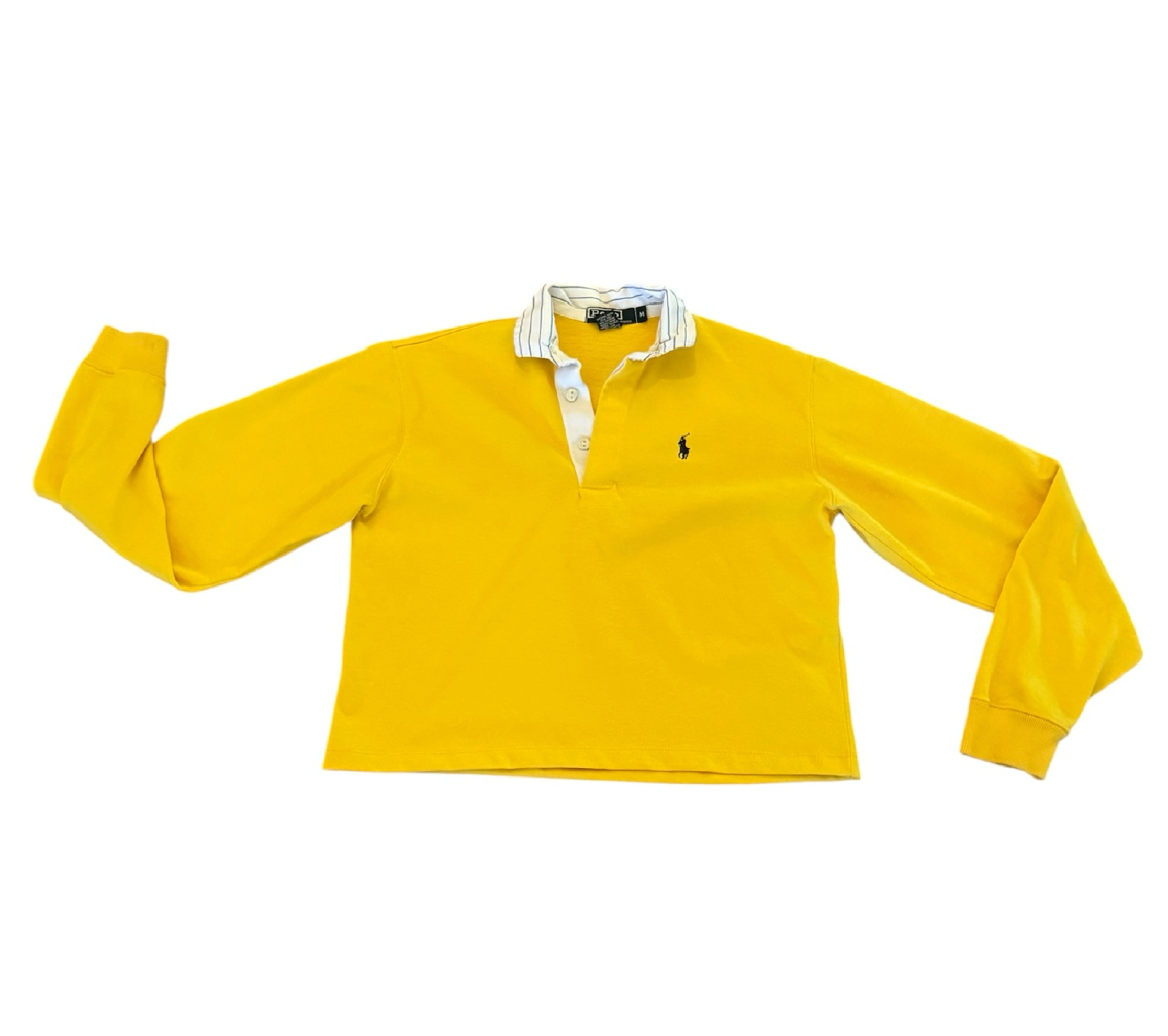Upcycled Cropped Rugby