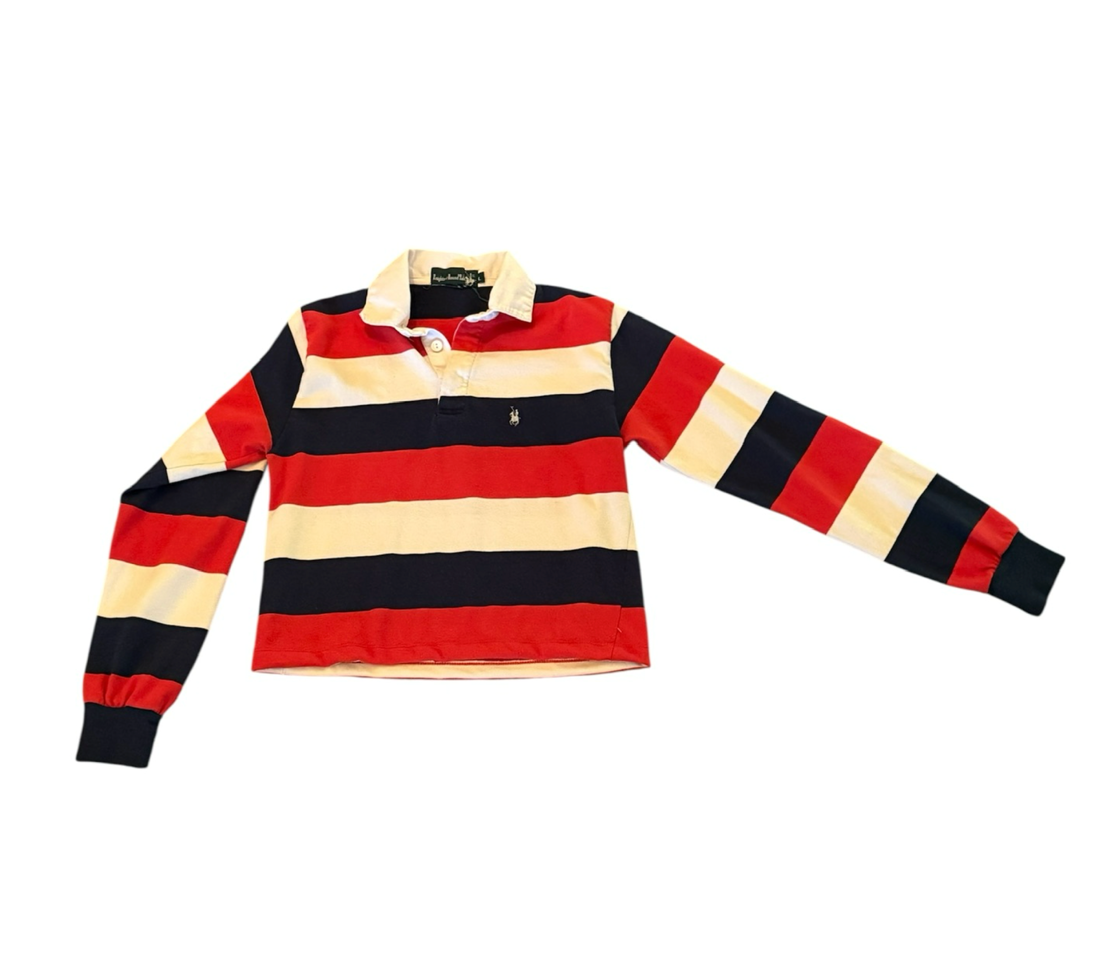 Upcycled Cropped Rugby