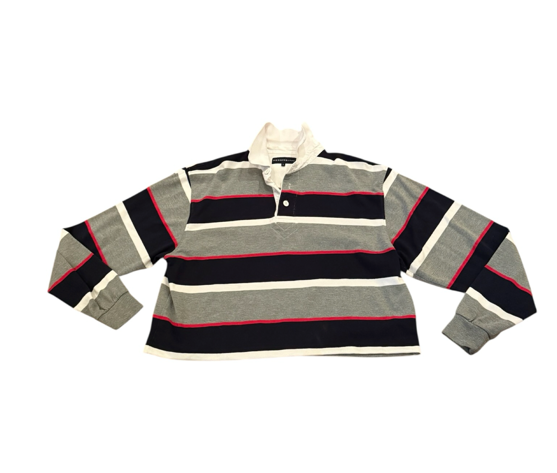 Upcycled Cropped Rugby