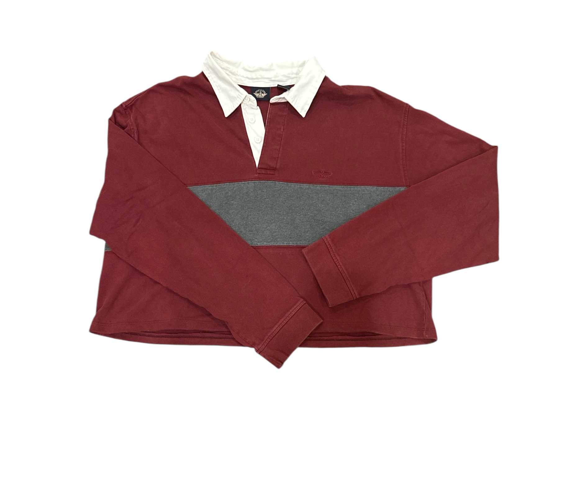 Upcycled Cropped Rugby