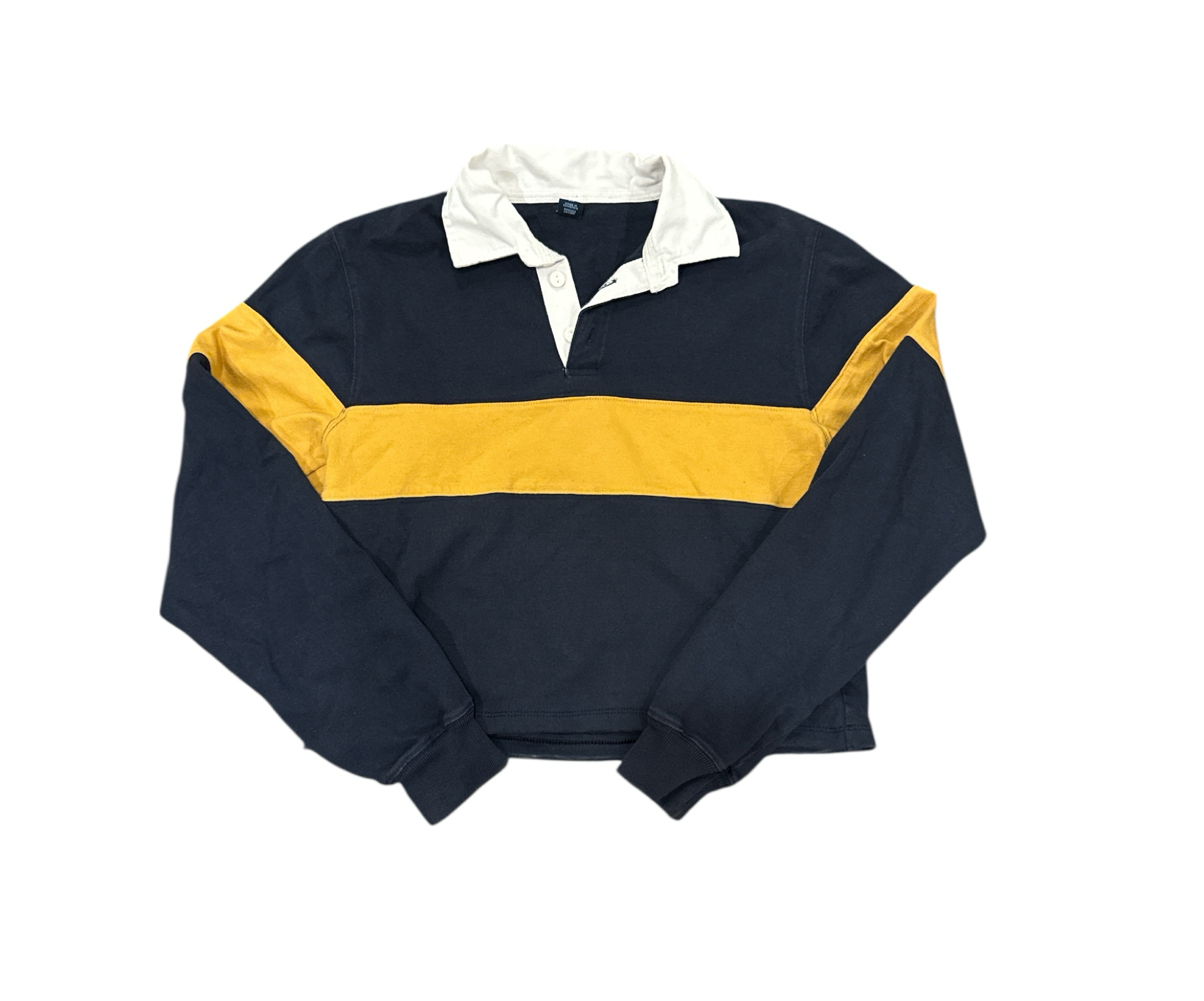 Upcycled Cropped Rugby
