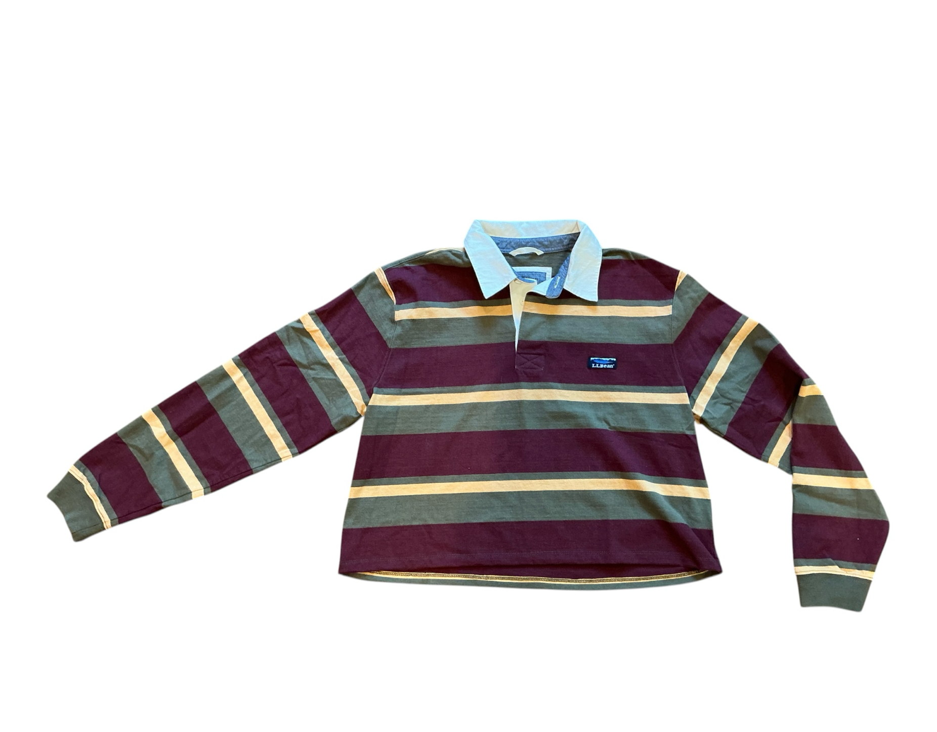 Upcycled Cropped Rugby