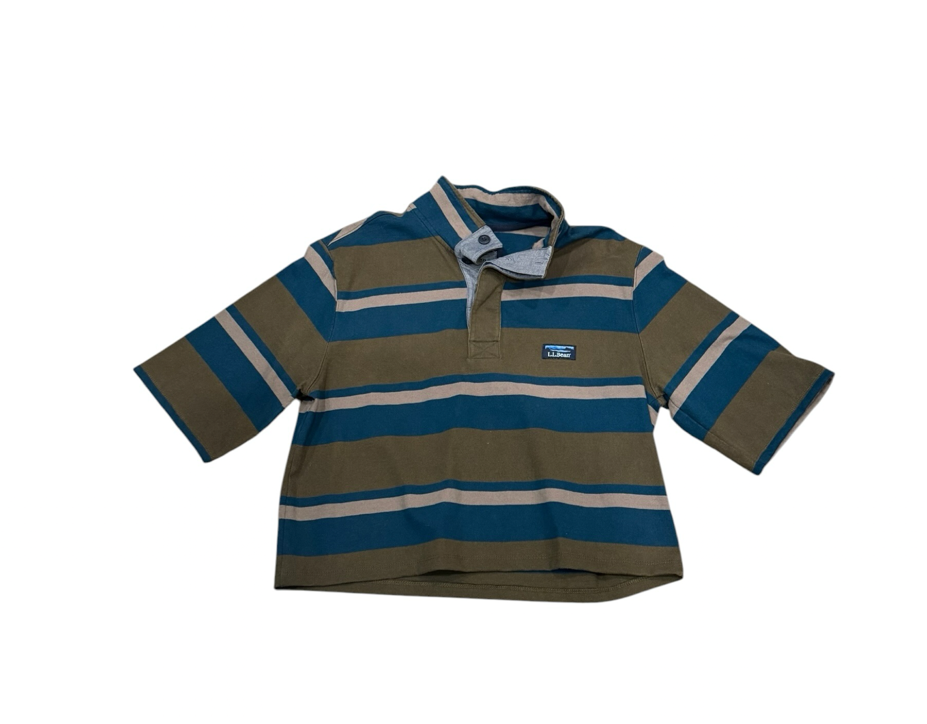 Upcycled Cropped Rugby