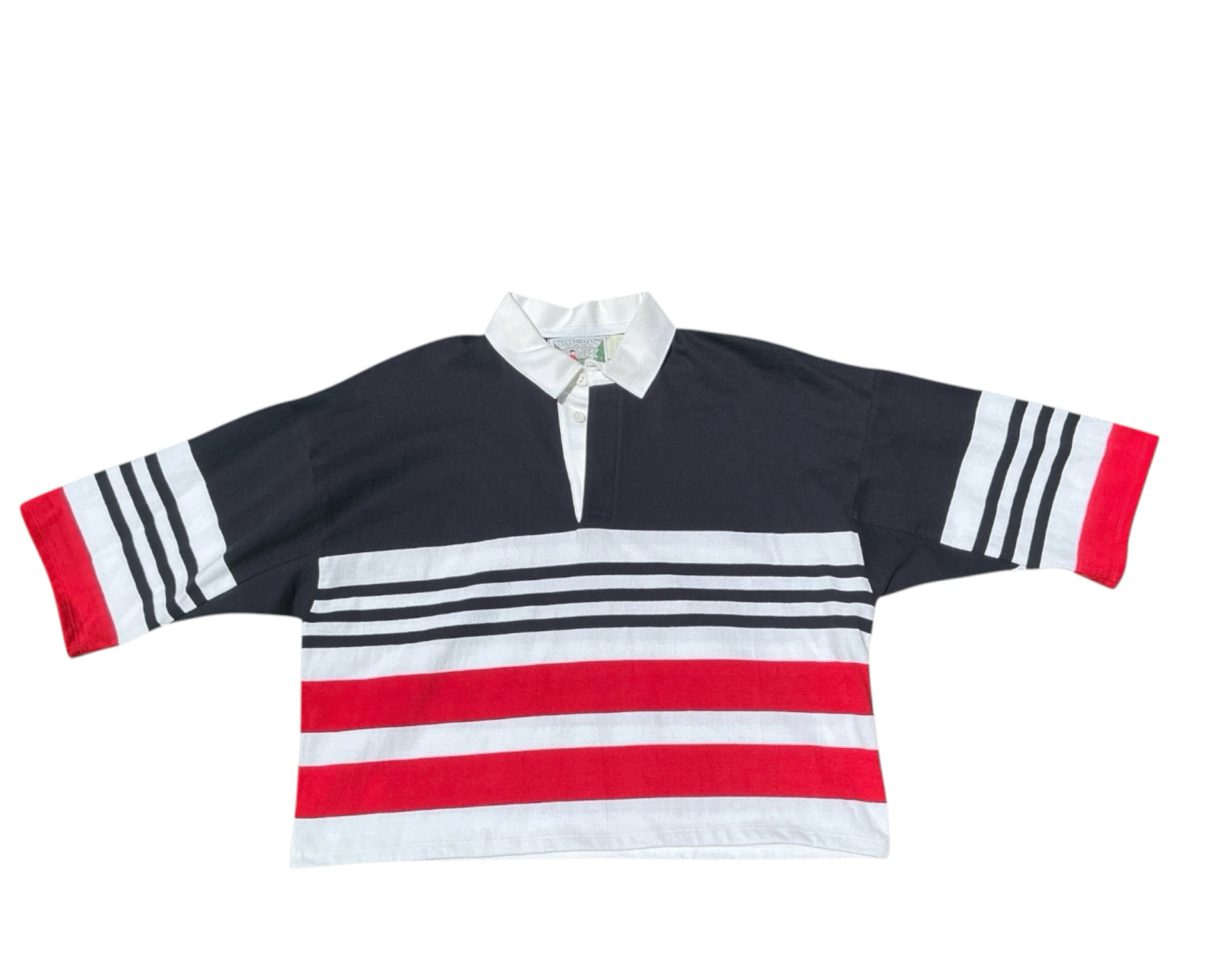 Upcycled Cropped Rugby