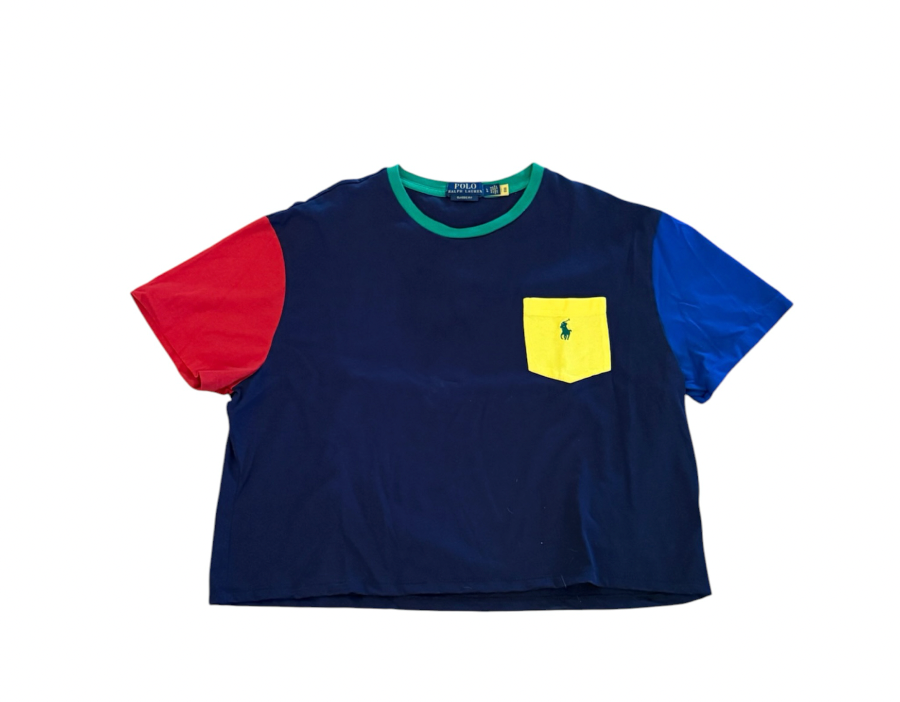Upcycled Cropped Tee