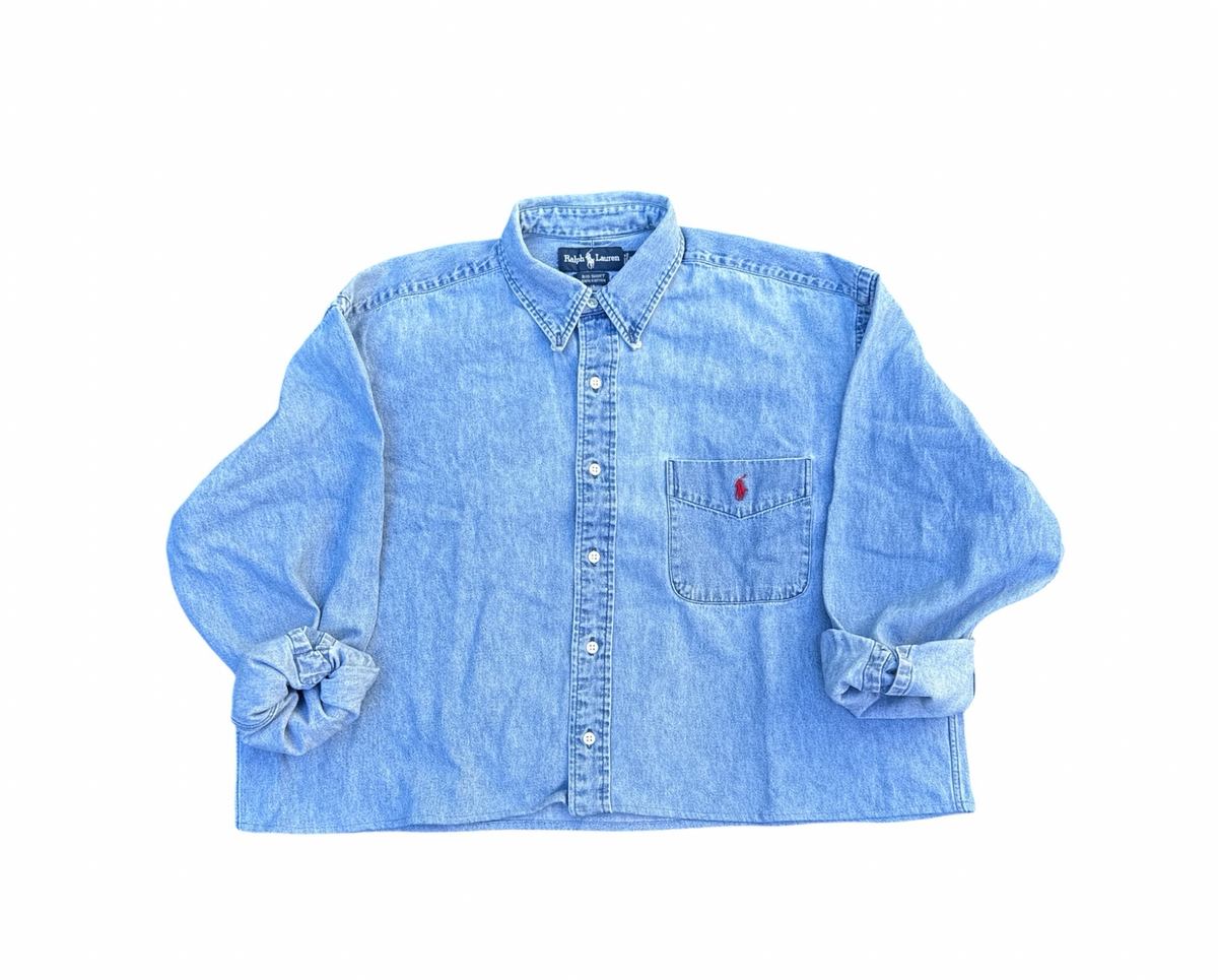 Upcycled Cropped Denim RL