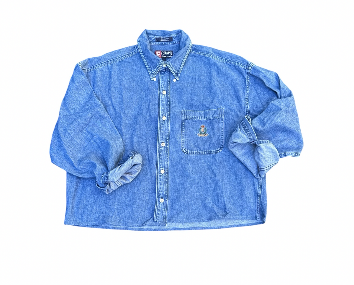 Upcycled Cropped Denim RL