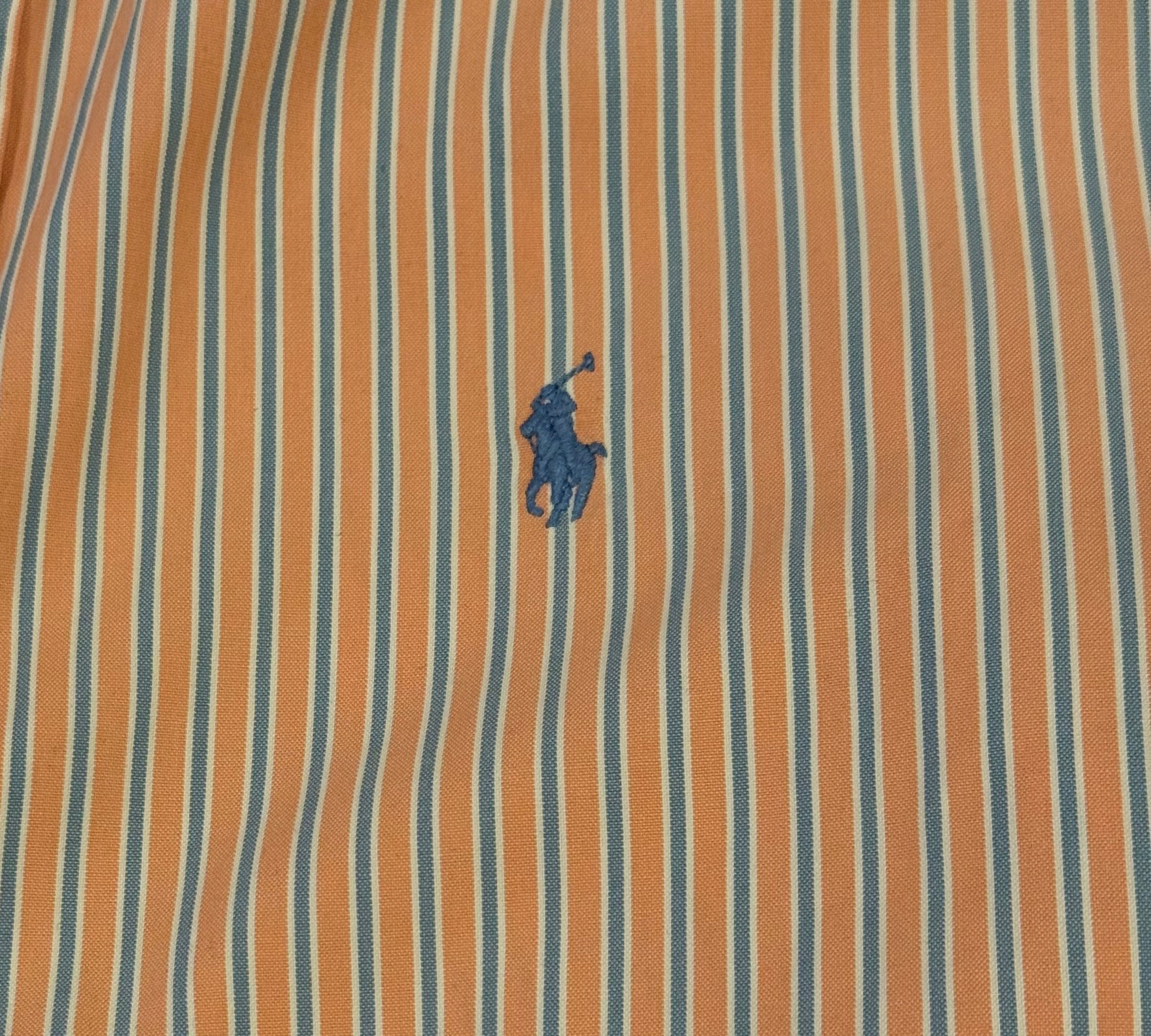 Upcycled Cropped Ralph Lauren Button Down