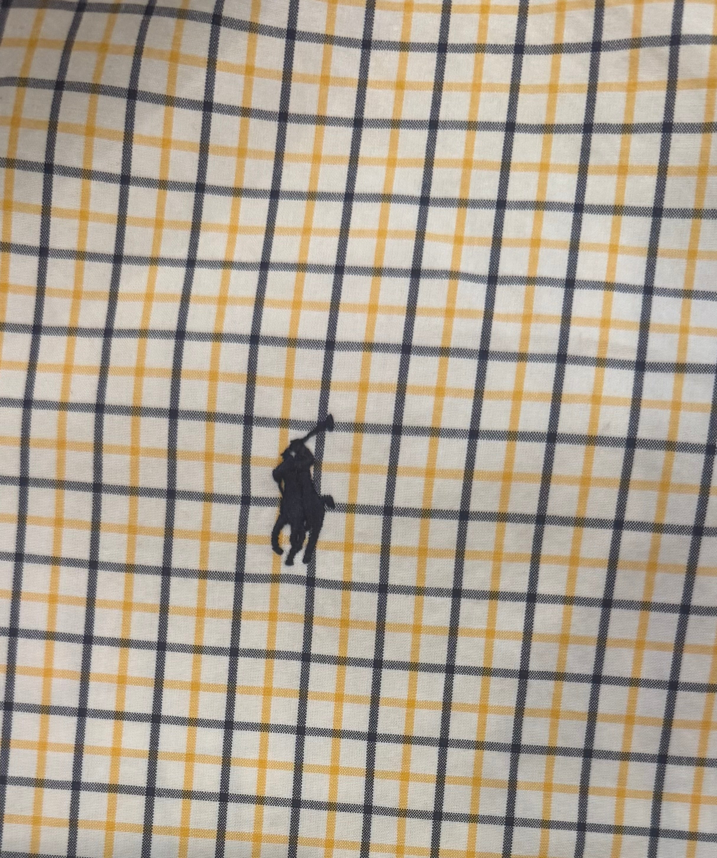 Upcycled Cropped Ralph Lauren Button Down