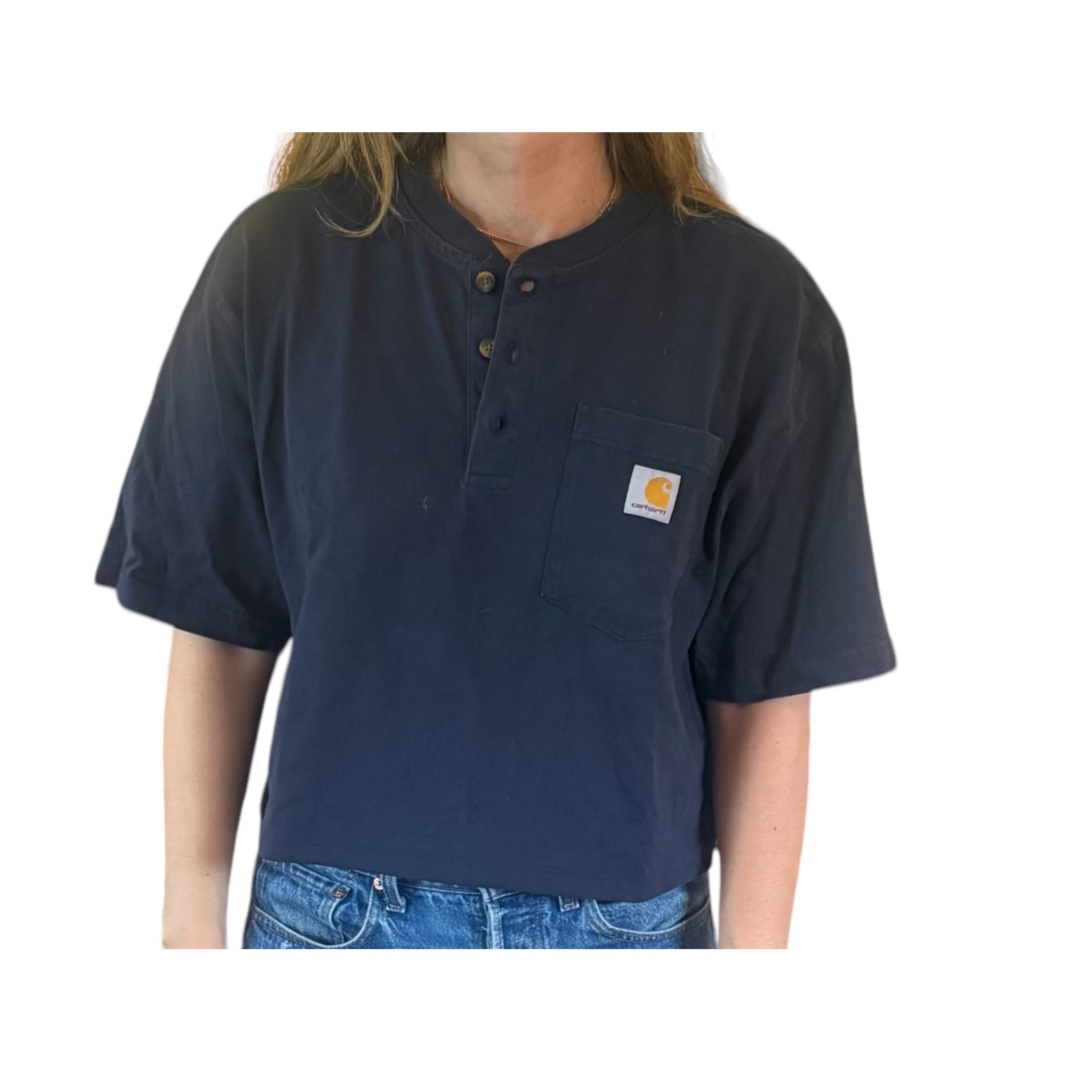 Upcycled Cropped Tee