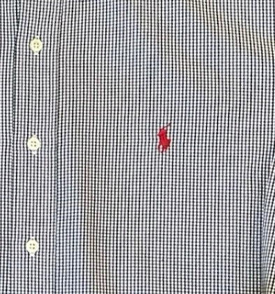 Upcycled Cropped Ralph Lauren Button Down