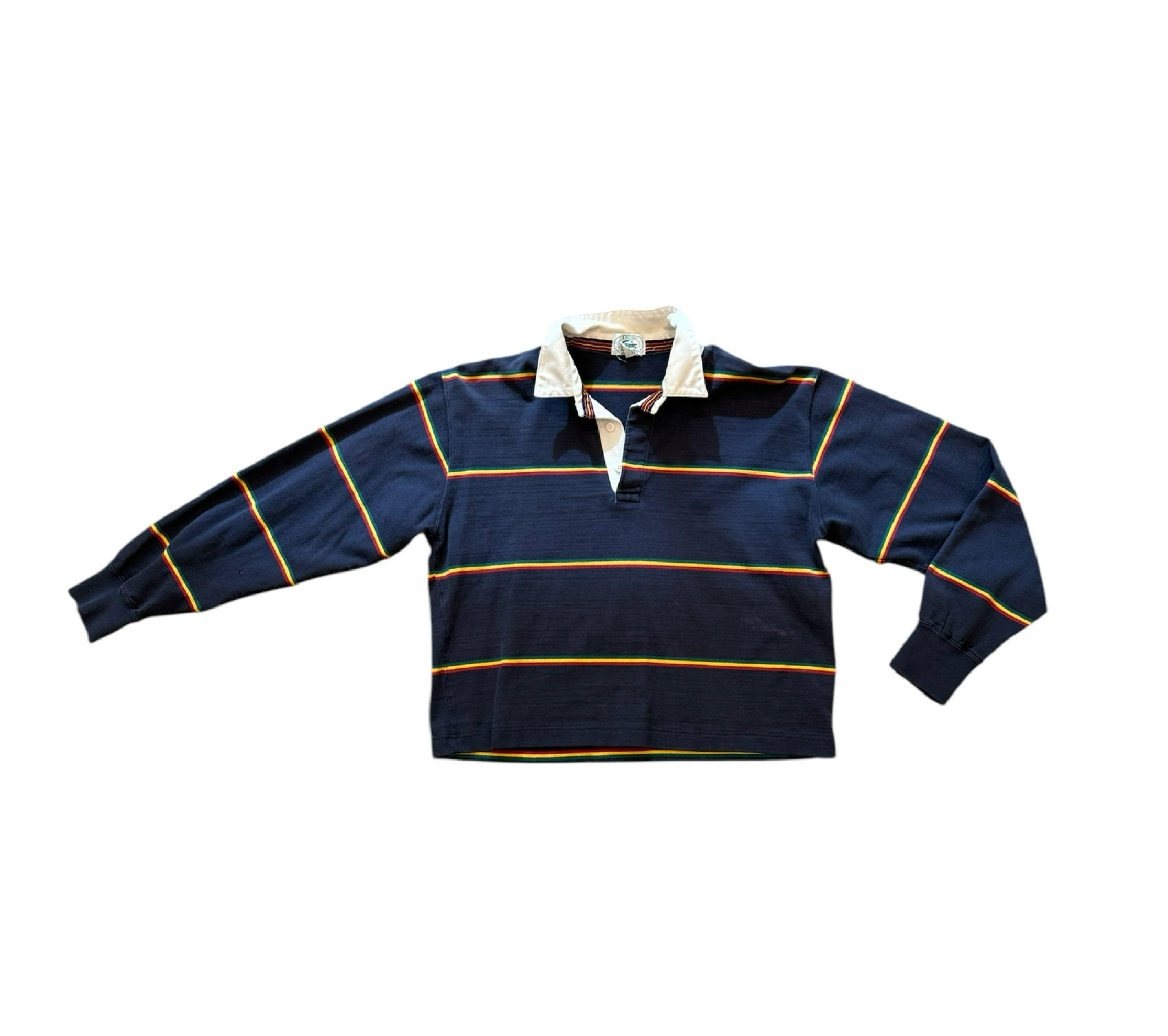 Upcycled Cropped Rugby Shirt