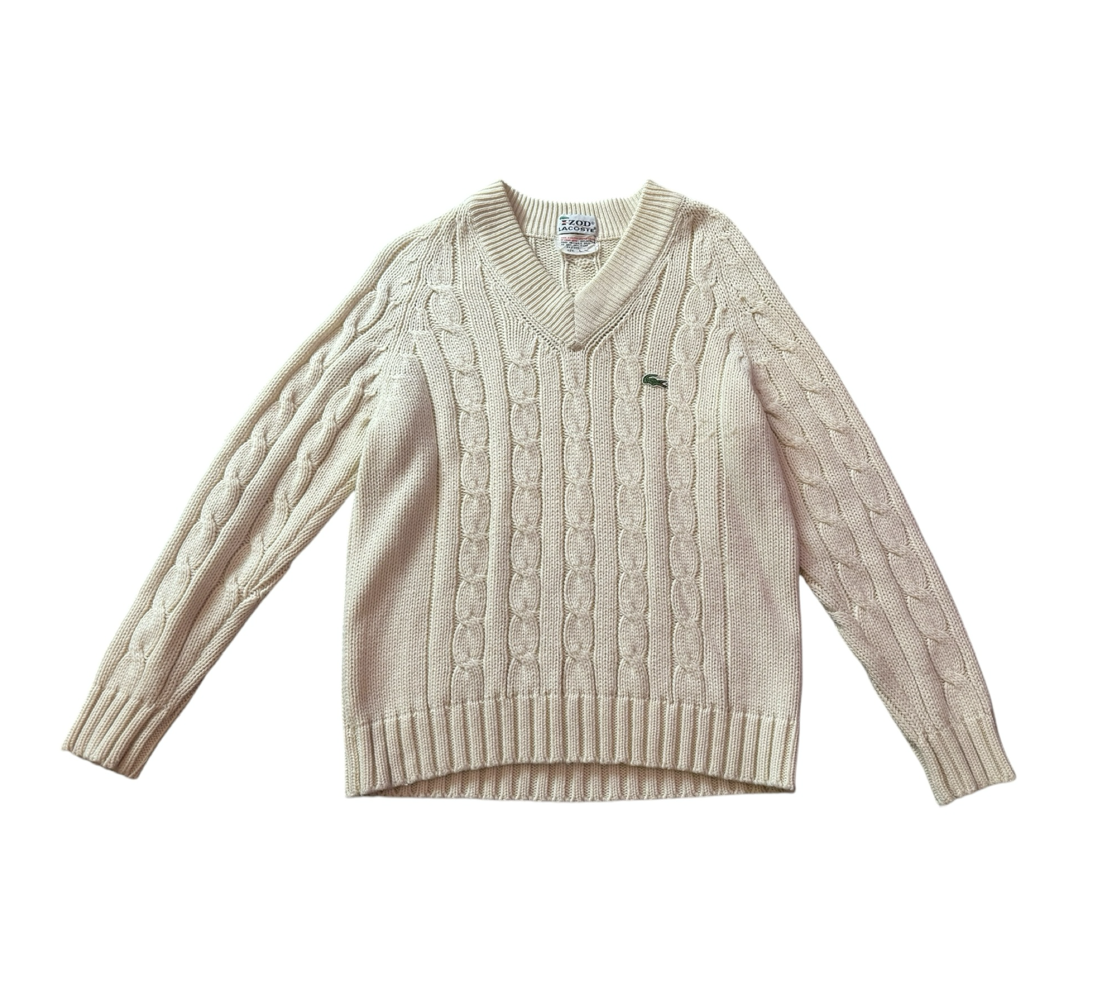 Lacoste Cable Knit Pullover