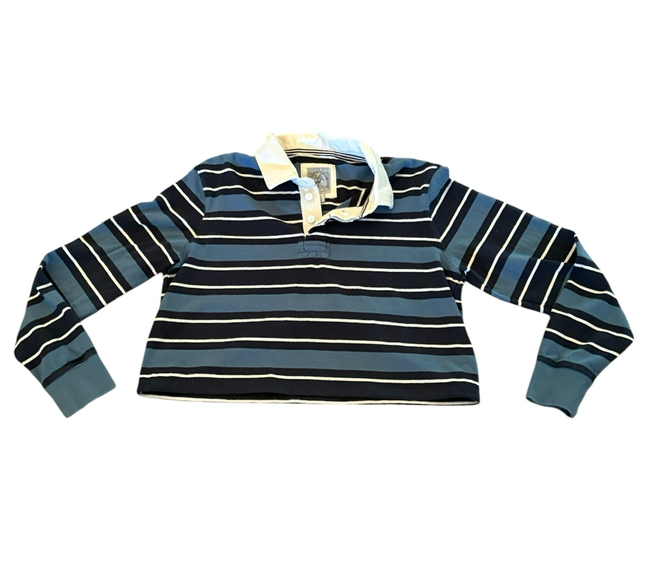 Upcycled Cropped Rugby