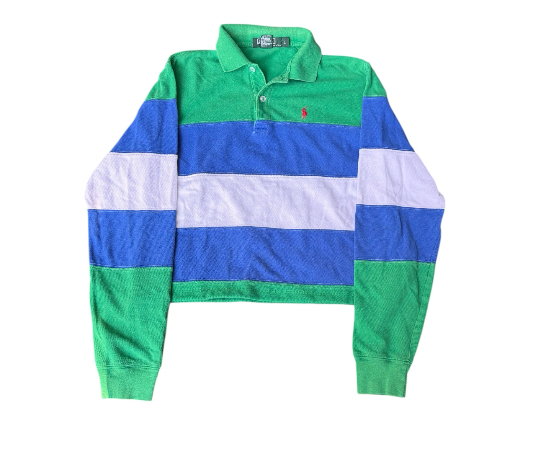 Upcycled Cropped Rugby