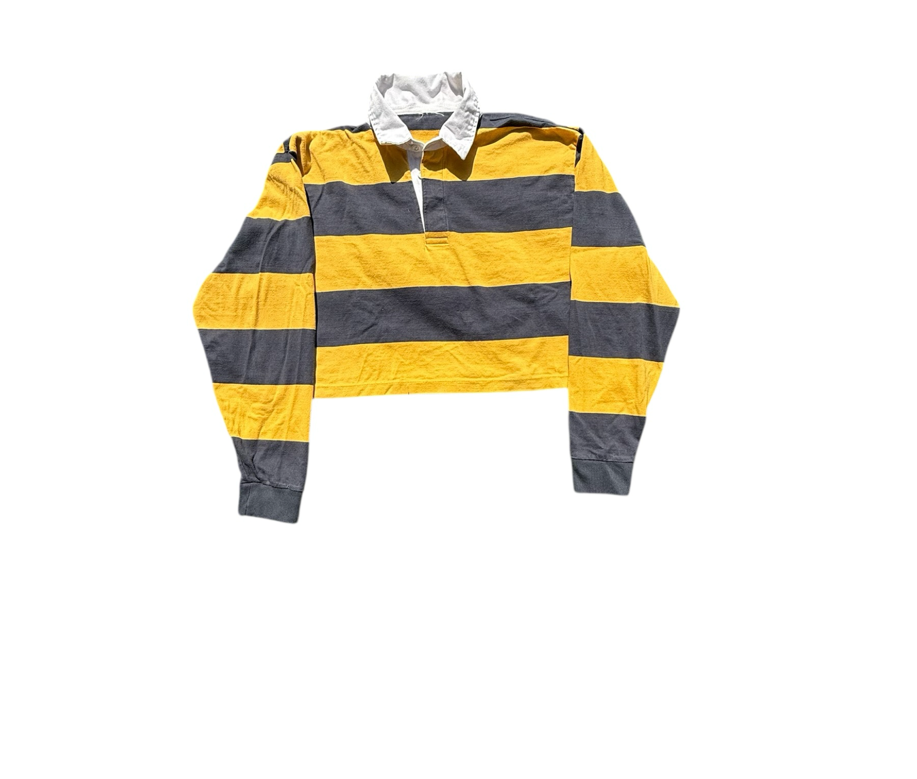 Upcycled Cropped Rugby