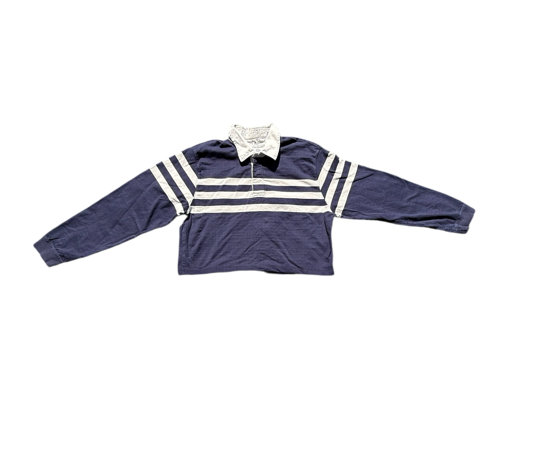 Upcycled Cropped Rugby