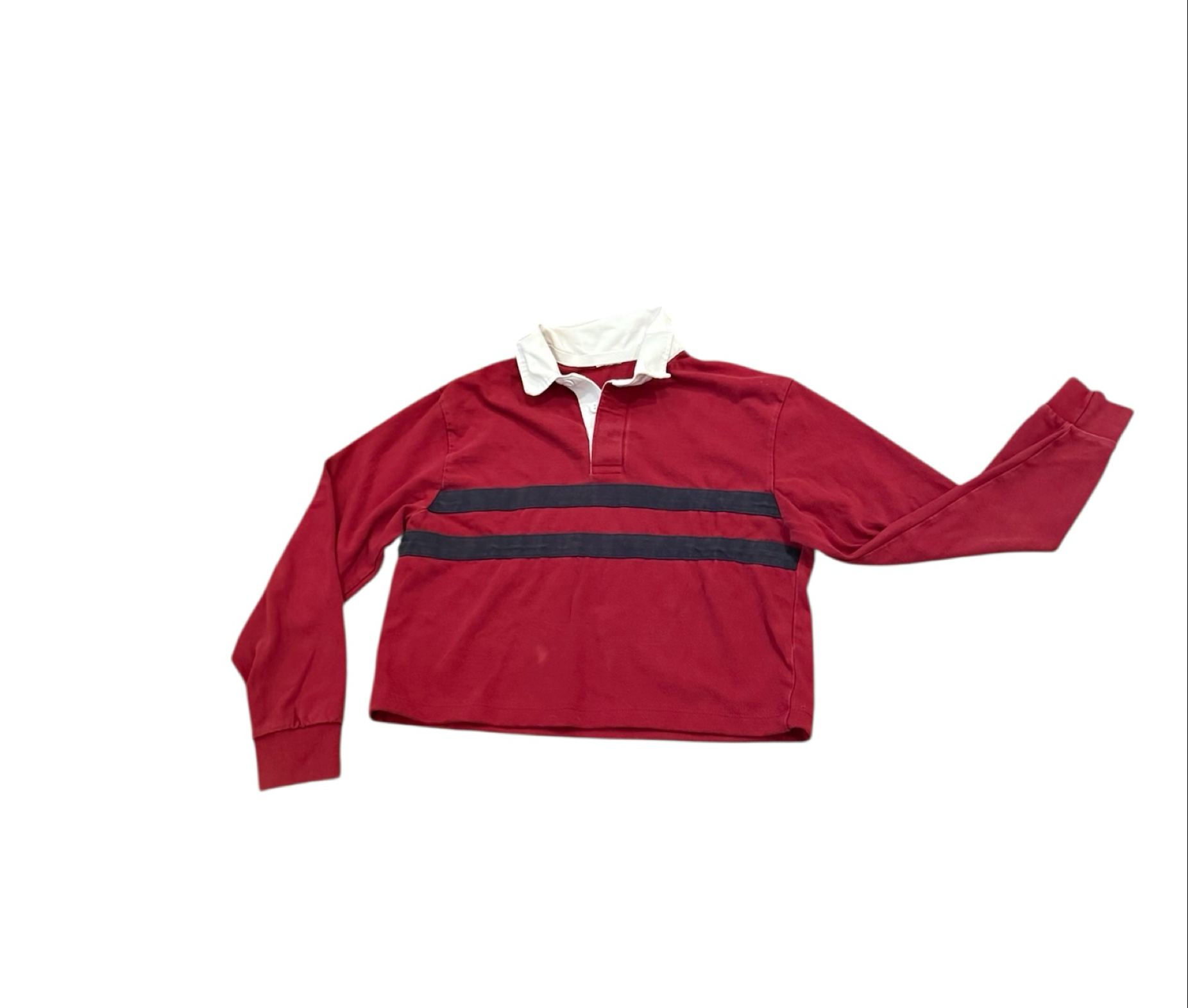 Upcycled Cropped Rugby