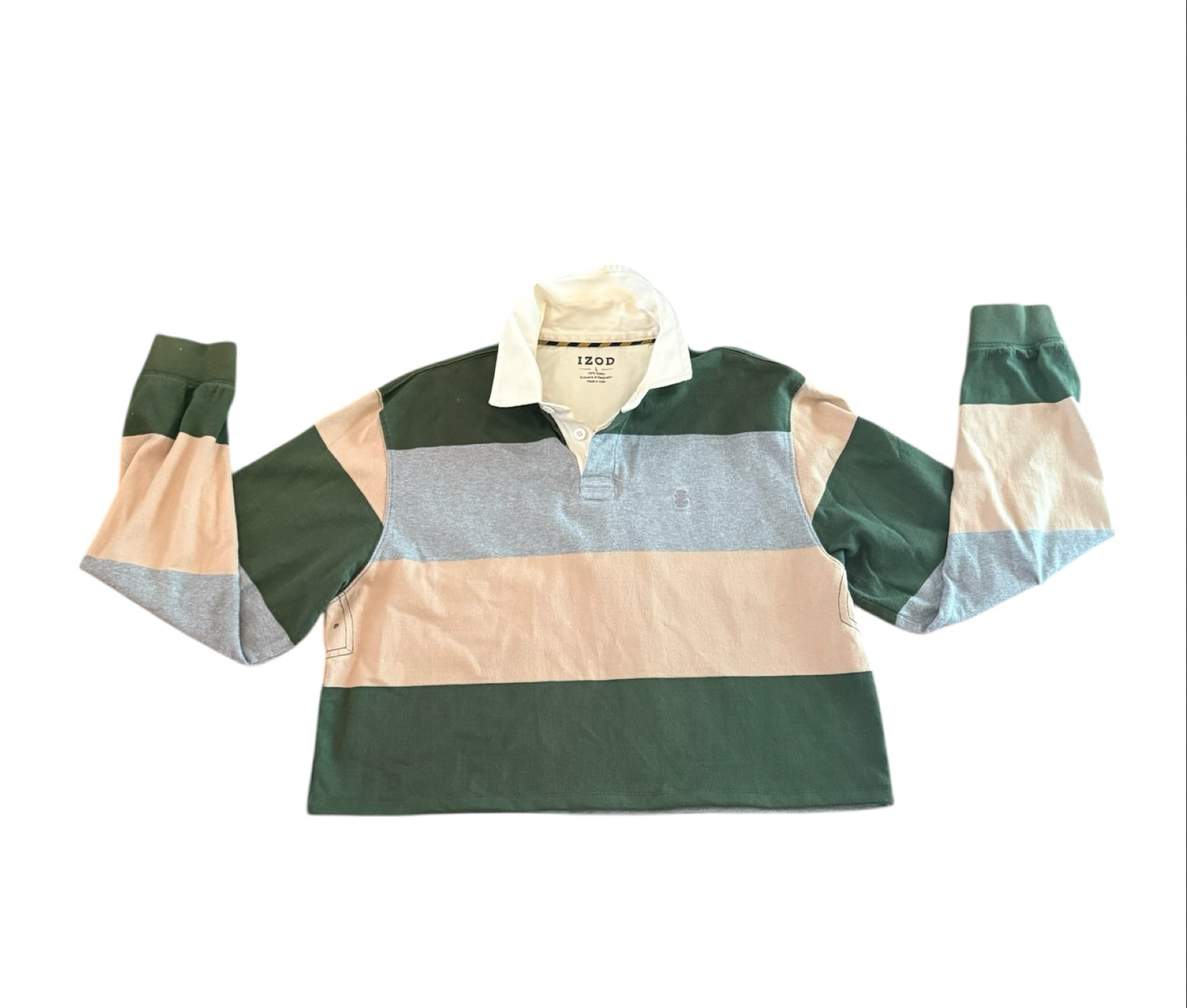 Upcycled Cropped Rugby