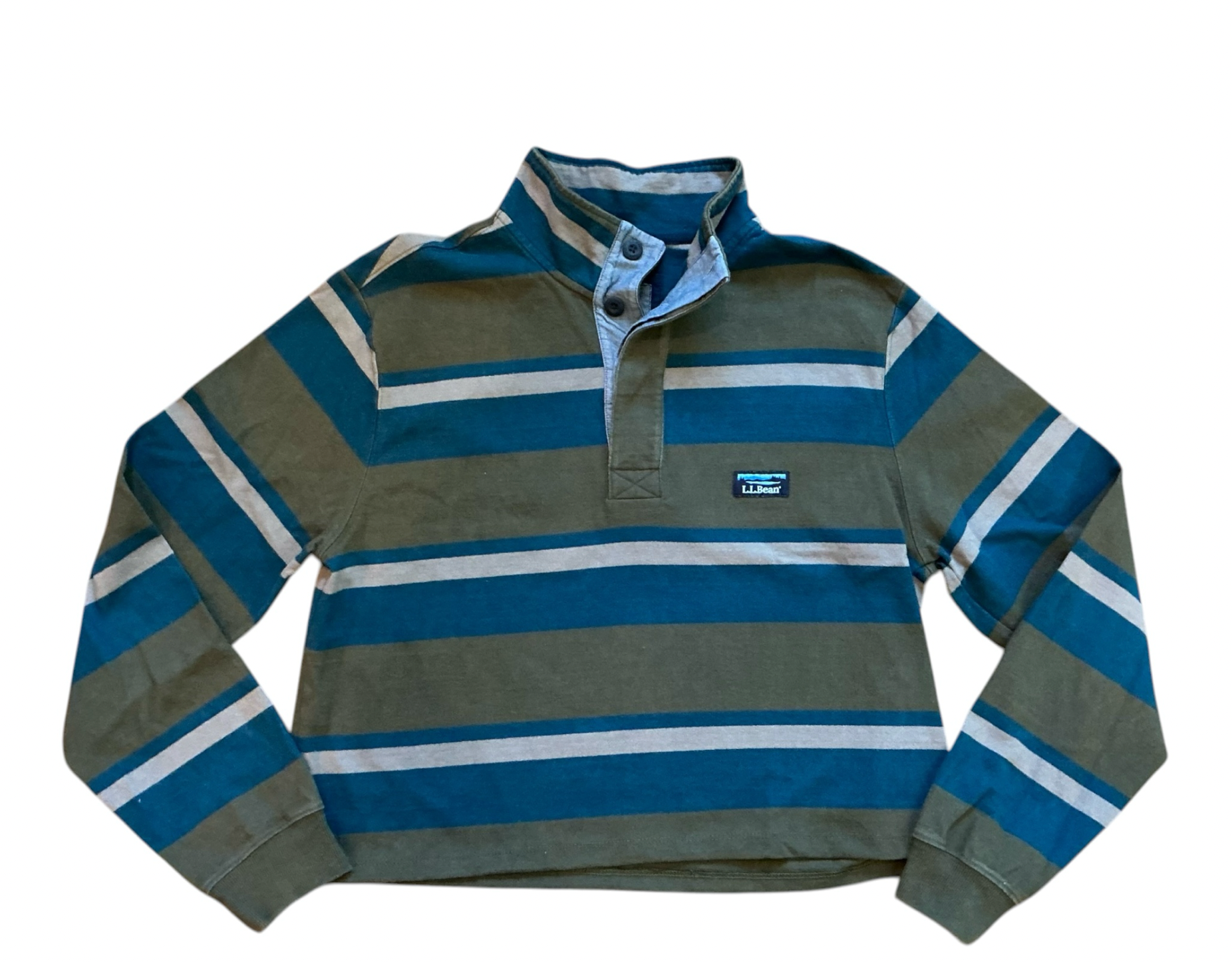 Upcycled Cropped Rugby