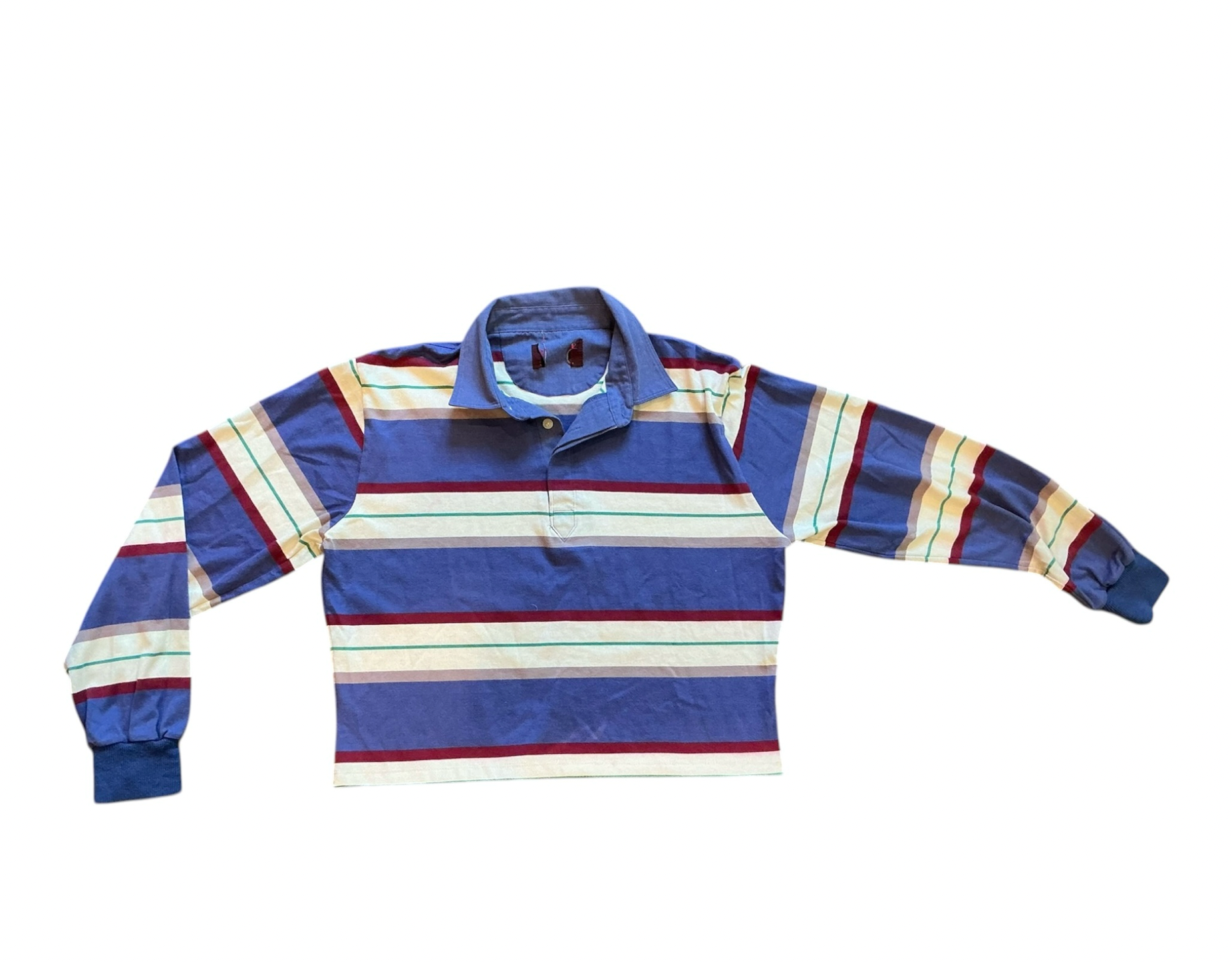 Upcycled Cropped Rugby