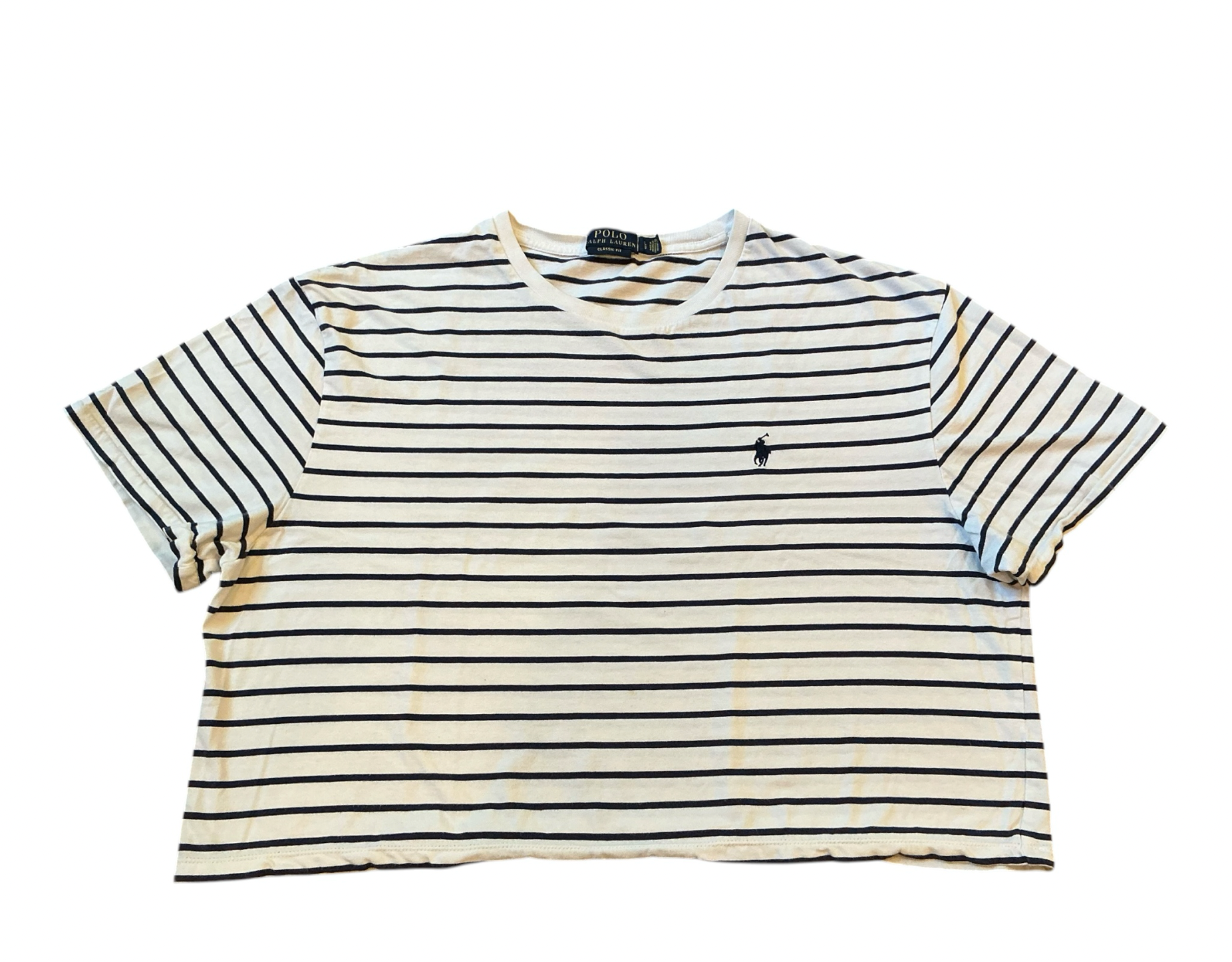 Upcycled Cropped Tee