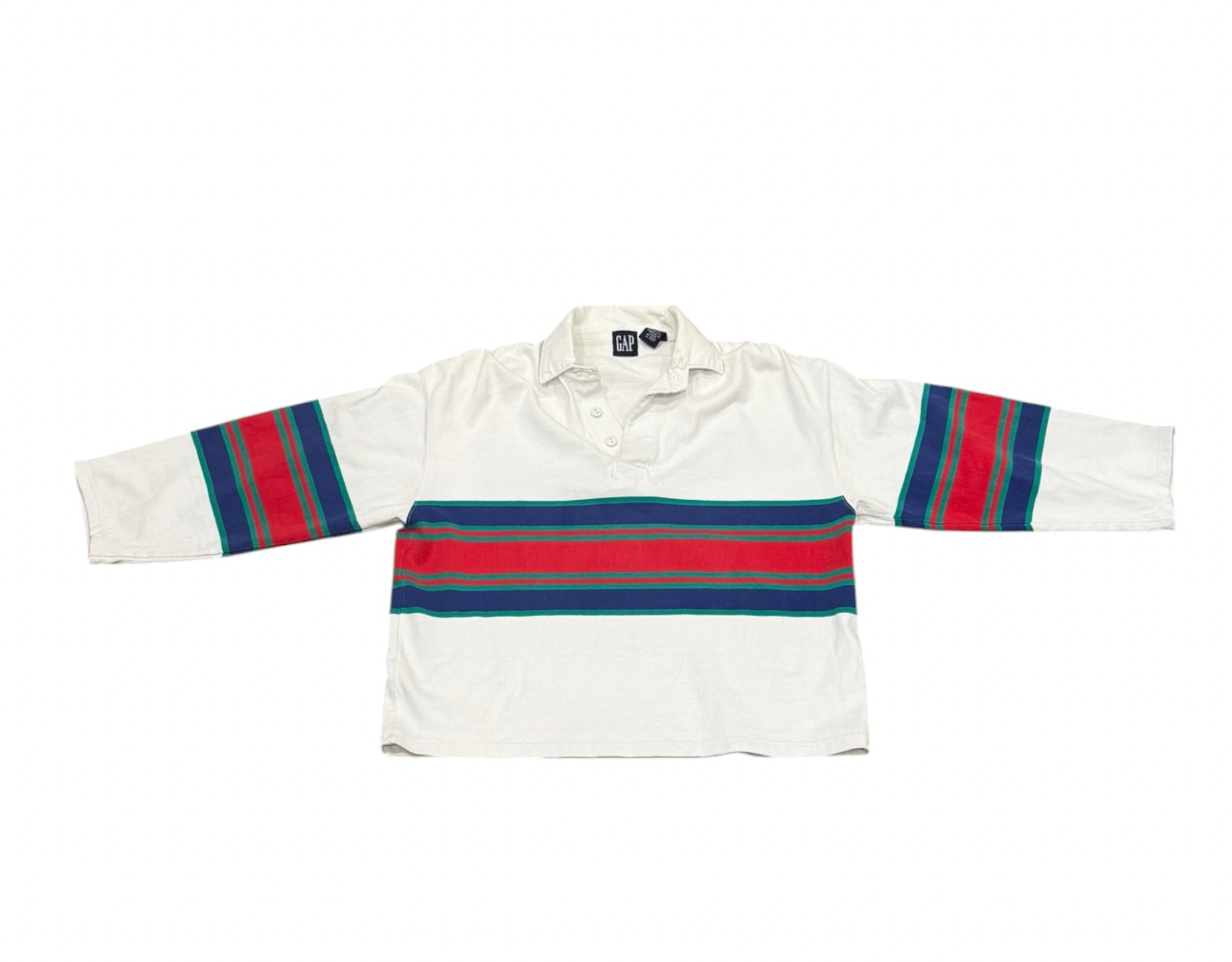 Upcycled Cropped Rugby