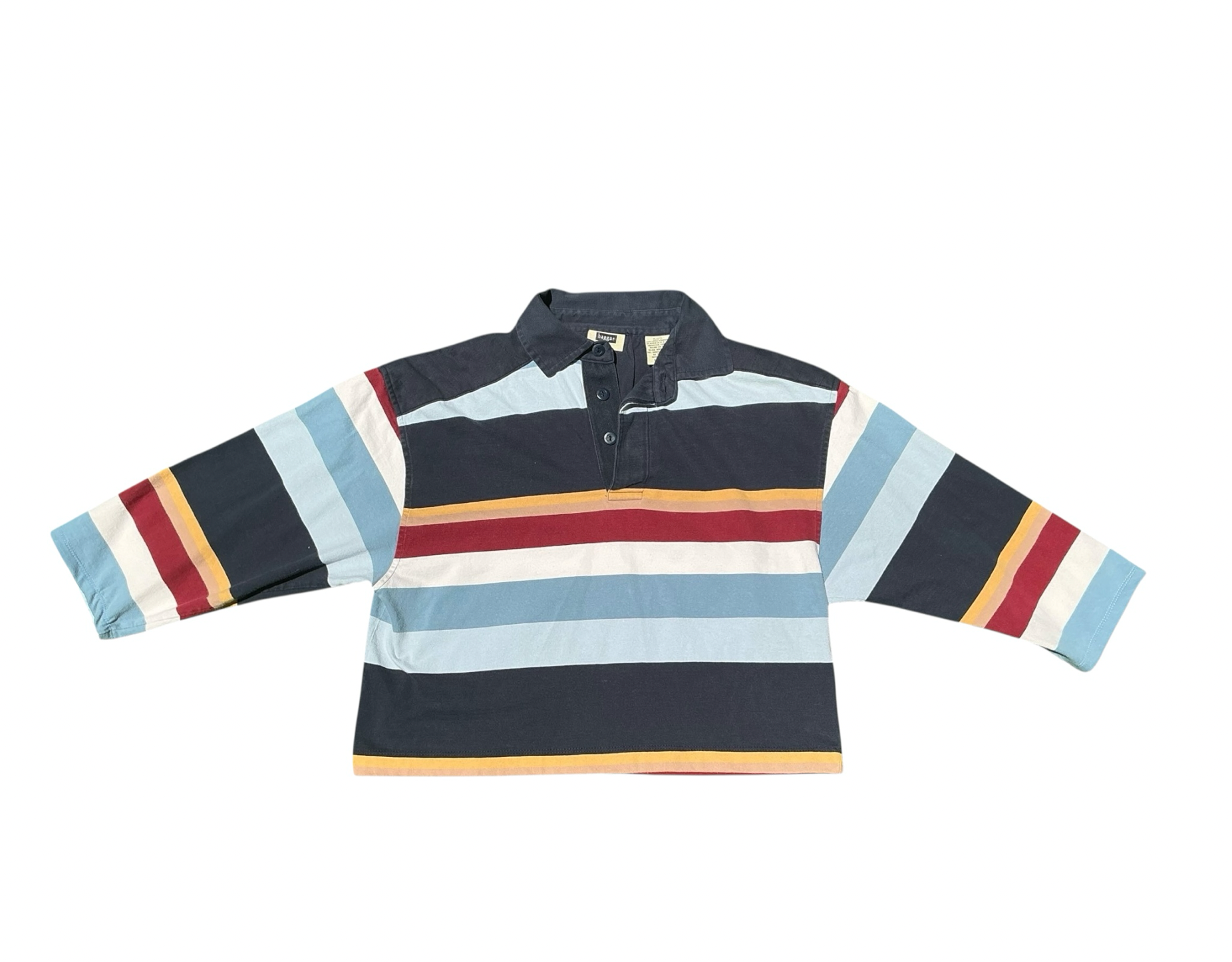 Upcycled Cropped Rugby