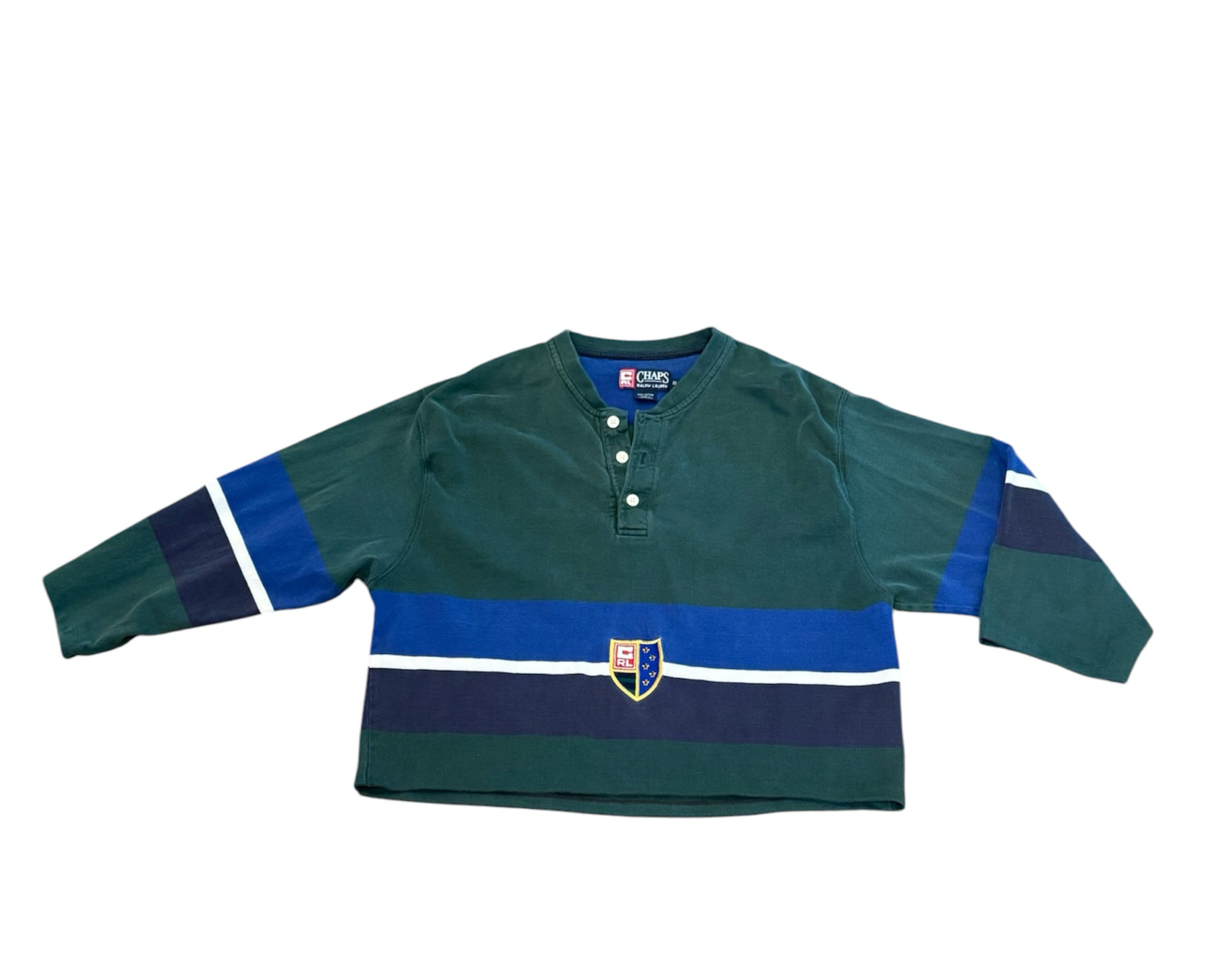 Upcycled Cropped Rugby