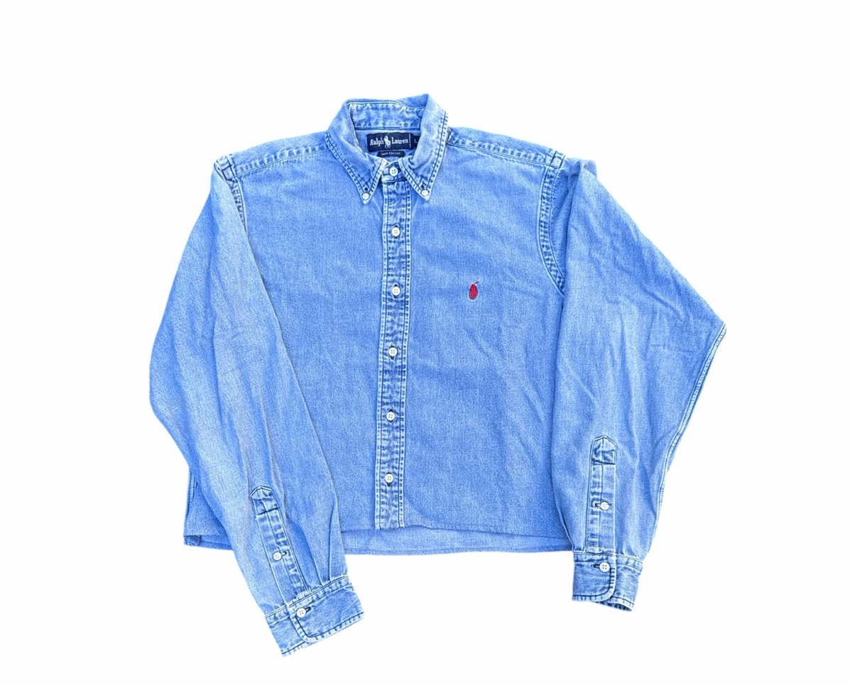 Upycled Cropped Denim