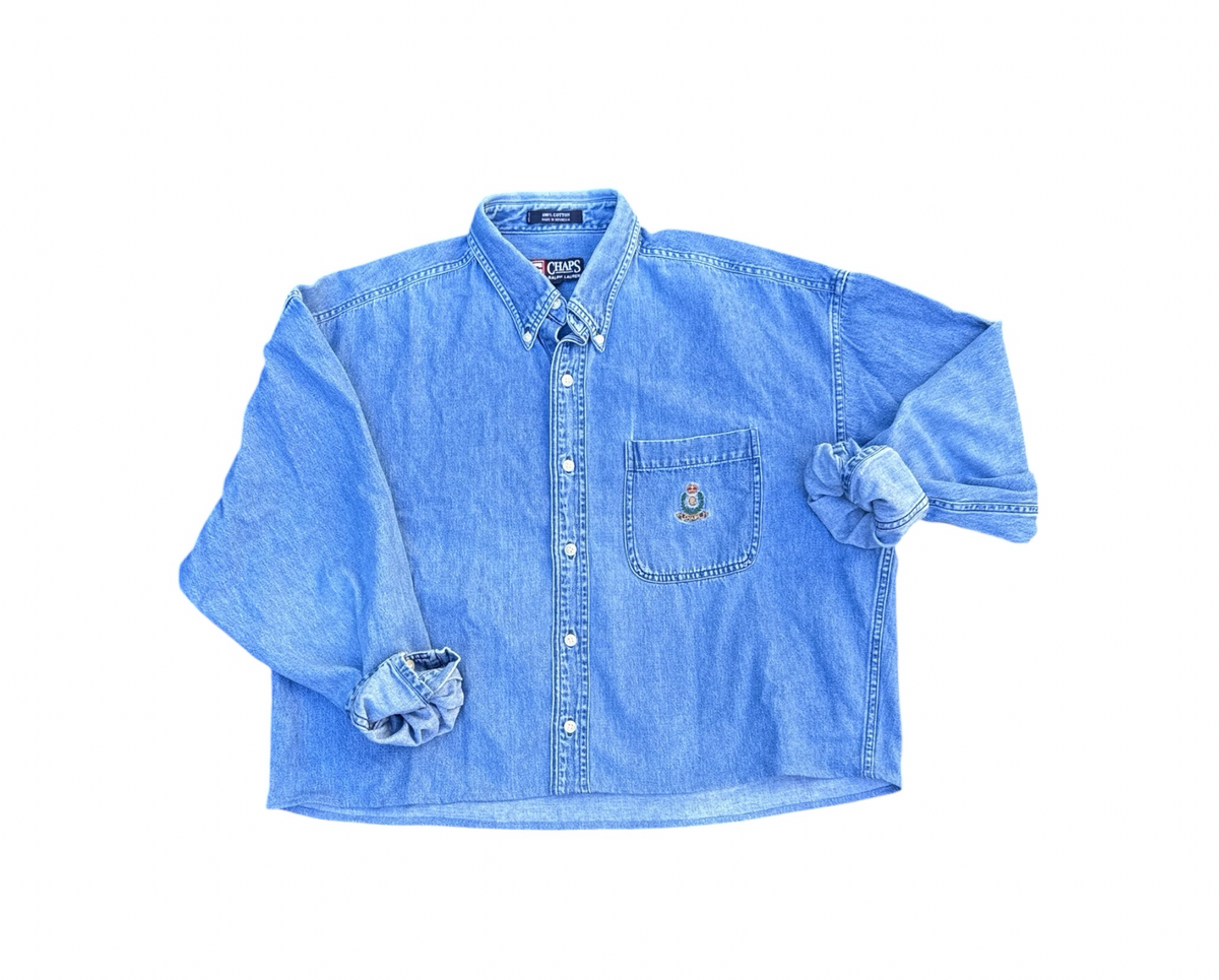 Upcycled Cropped Denim RL