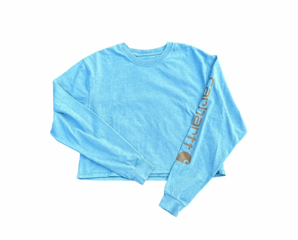Upcycled Cropped Carhartt Long Sleeve