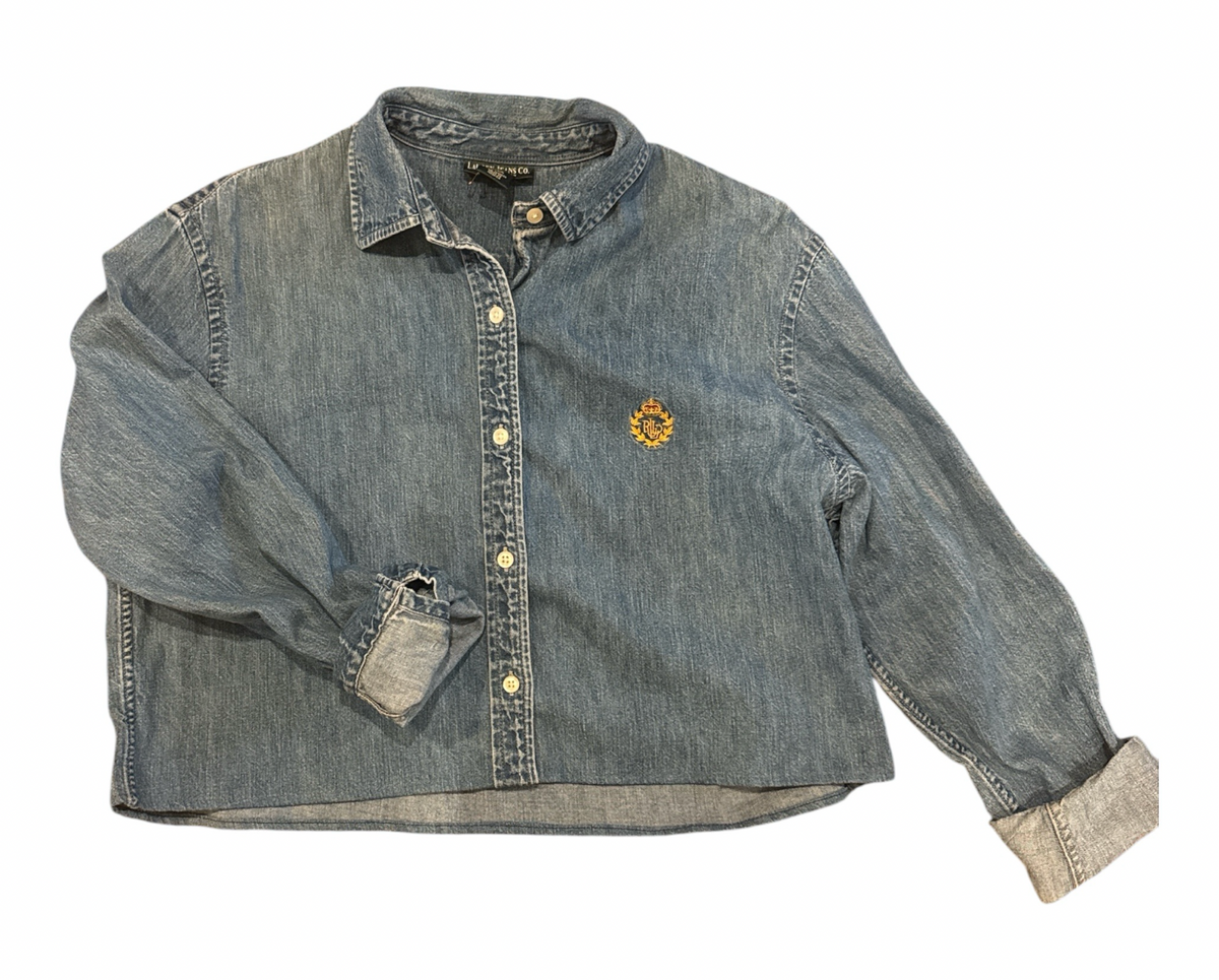 Upcycled Cropped Denim RL
