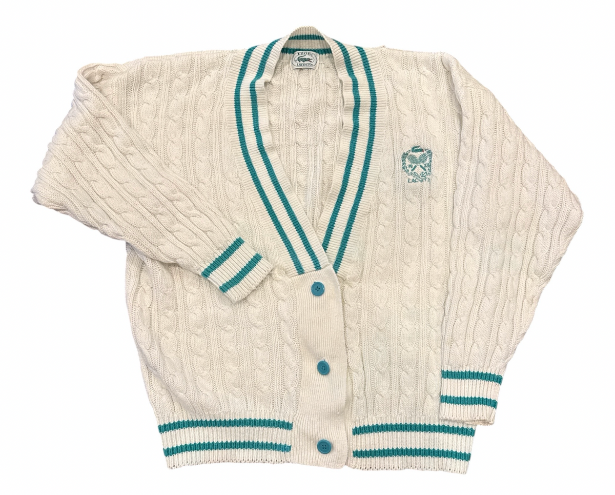 Vintage Lacoste Tennis Cardigan