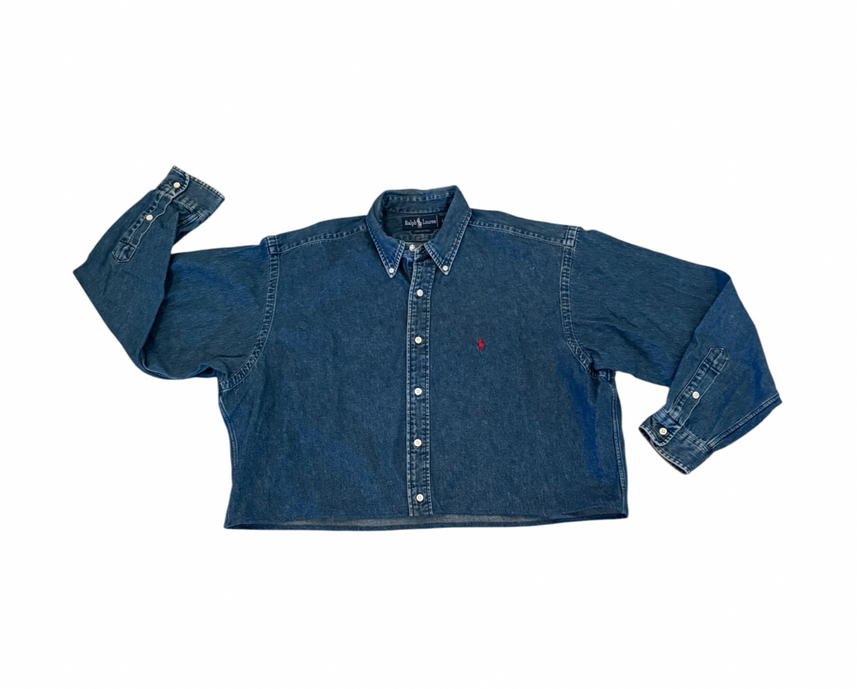 Upcycled Cropped Denim RL