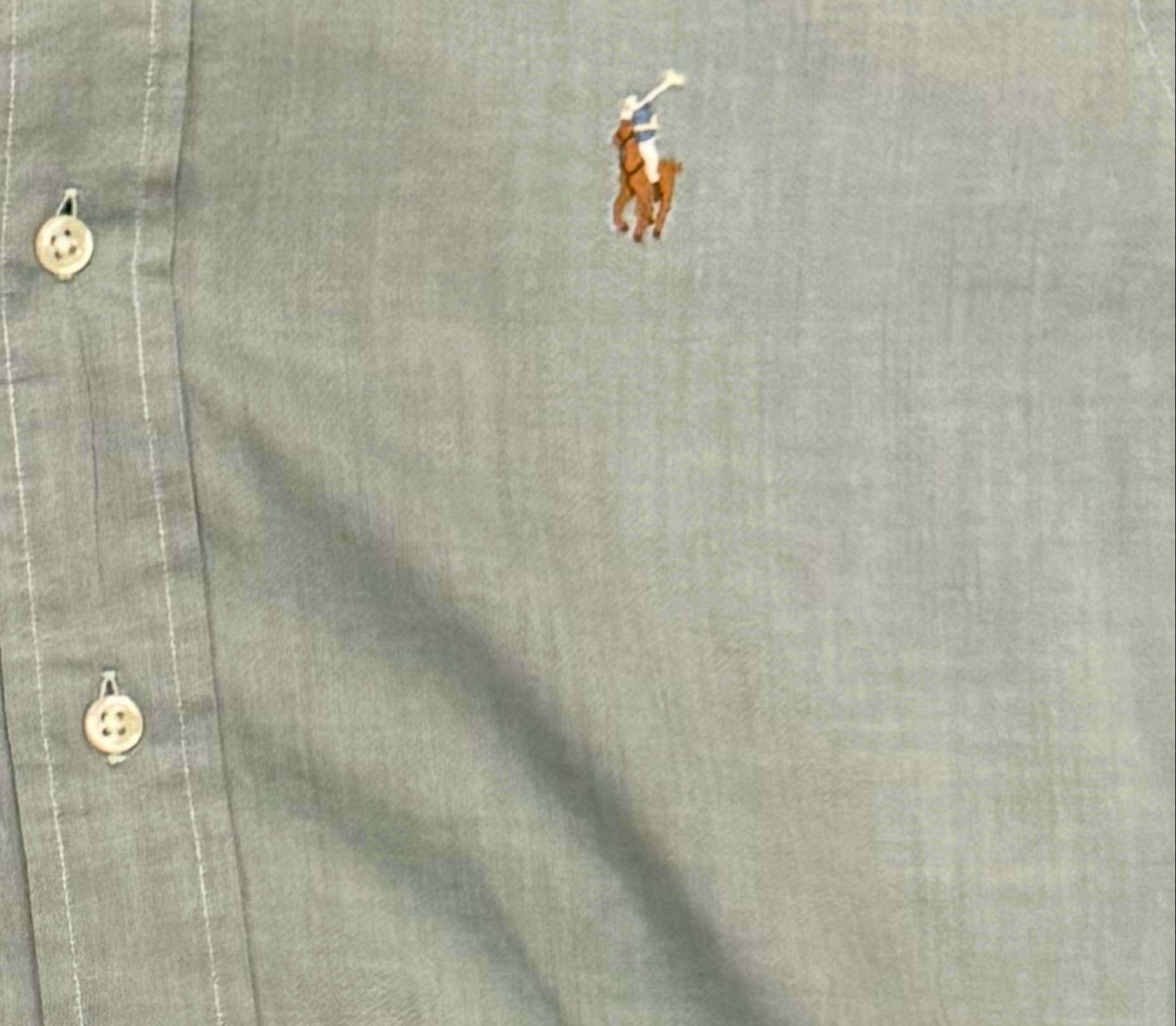Upcycled Ralph Lauren Button Down